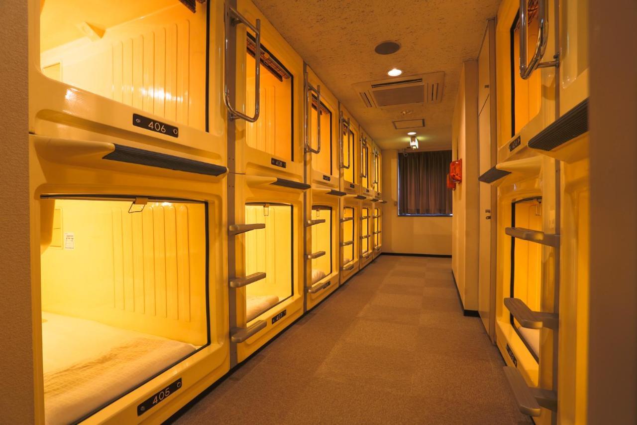 Hotel Capsule Land Yushima Tokyo Esterno foto